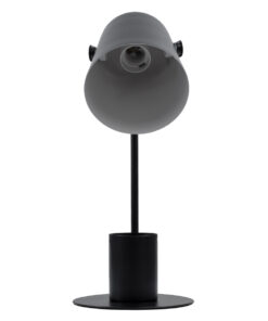 Alternative view of GloboStar® PENCASE 61563 Μοντέρνο Επιτραπέζιο Φωτιστικό Πορτατίφ Μονόφωτο 1 x E27 IP20 Μαύρο Μέταλλο - Μ12 x Π15 x Υ38cm