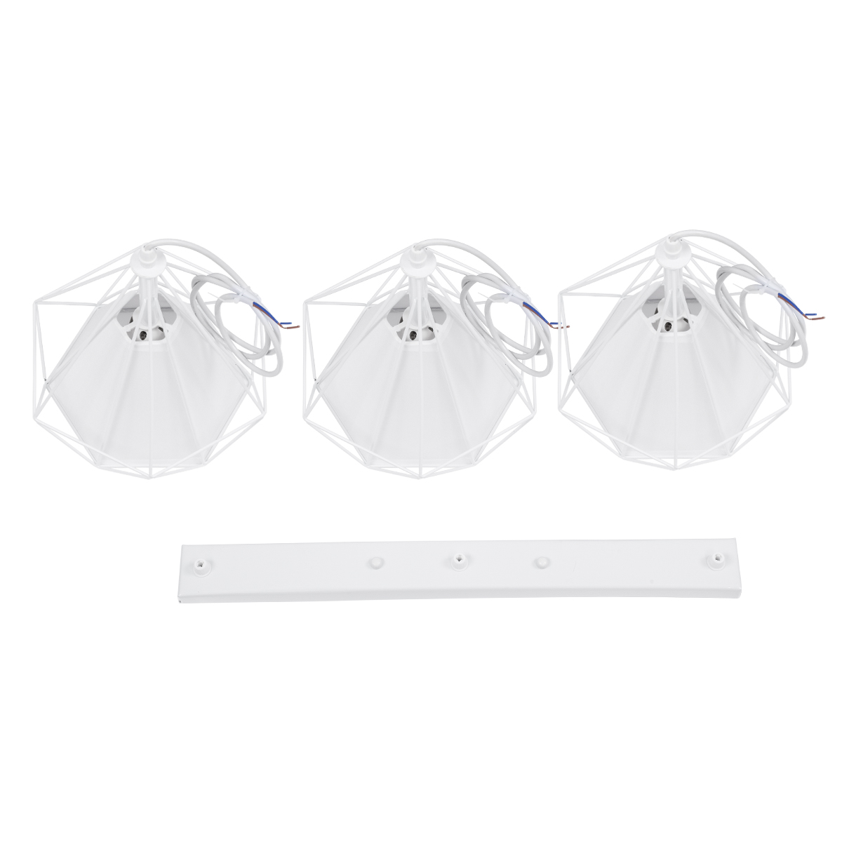 GLOBOSTAR® EIFFEL 61570 Vintage Κρεμαστό Φωτιστικό Οροφής με Ντουί 3 x E27 AC 220-240V IP20 - Λευκό - Μ68 x Π25 x Υ130cm 12 GLOBOSTAR® EIFFEL 61570 Vintage Κρεμαστό Φωτιστικό Οροφής με Ντουί 3 x E27 AC 220-240V IP20 - Λευκό - Μ68 x Π25 x Υ130cm - Image 10