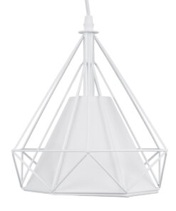 GLOBOSTAR® EIFFEL 61570 Vintage Κρεμαστό Φωτιστικό Οροφής με Ντουί 3 x E27 AC 220-240V IP20 - Λευκό - Μ68 x Π25 x Υ130cm 18 61570 7