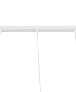 GLOBOSTAR® EIFFEL 61570 Vintage Κρεμαστό Φωτιστικό Οροφής με Ντουί 3 x E27 AC 220-240V IP20 - Λευκό - Μ68 x Π25 x Υ130cm 20 61570 9