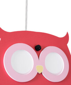 GLOBOSTAR® OWL 61576 Παιδικό Κρεμαστό Φωτιστικό Οροφής με Ντουί 1 x E27 AC 220-240V IP20 - Πολύχρωμο - Μ29.5 x Π15.5 x Υ30.5cm 21 61576 8