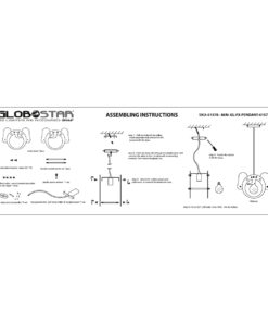 GLOBOSTAR® ELEPHANT 61578 Παιδικό Κρεμαστό Φωτιστικό Οροφής με Ντουί 1 x E27 AC 220-240V IP20 - Πολύχρωμο - Μ37.7 x Π15.5 x Υ31.5cm 25 61578 12