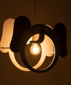 Alternative view of GLOBOSTAR® ELEPHANT 61578 Παιδικό Κρεμαστό Φωτιστικό Οροφής με Ντουί 1 x E27 AC 220-240V IP20 - Πολύχρωμο - Μ37.7 x Π15.5 x Υ31.5cm