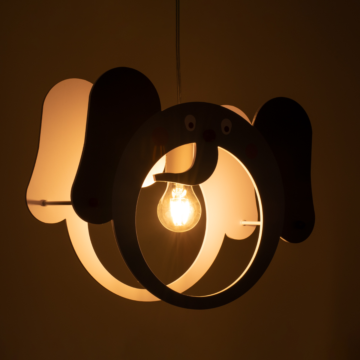 GLOBOSTAR® ELEPHANT 61578 Παιδικό Κρεμαστό Φωτιστικό Οροφής με Ντουί 1 x E27 AC 220-240V IP20 - Πολύχρωμο - Μ37.7 x Π15.5 x Υ31.5cm 4 GLOBOSTAR® ELEPHANT 61578 Παιδικό Κρεμαστό Φωτιστικό Οροφής με Ντουί 1 x E27 AC 220-240V IP20 - Πολύχρωμο - Μ37.7 x Π15.5 x Υ31.5cm - Image 2