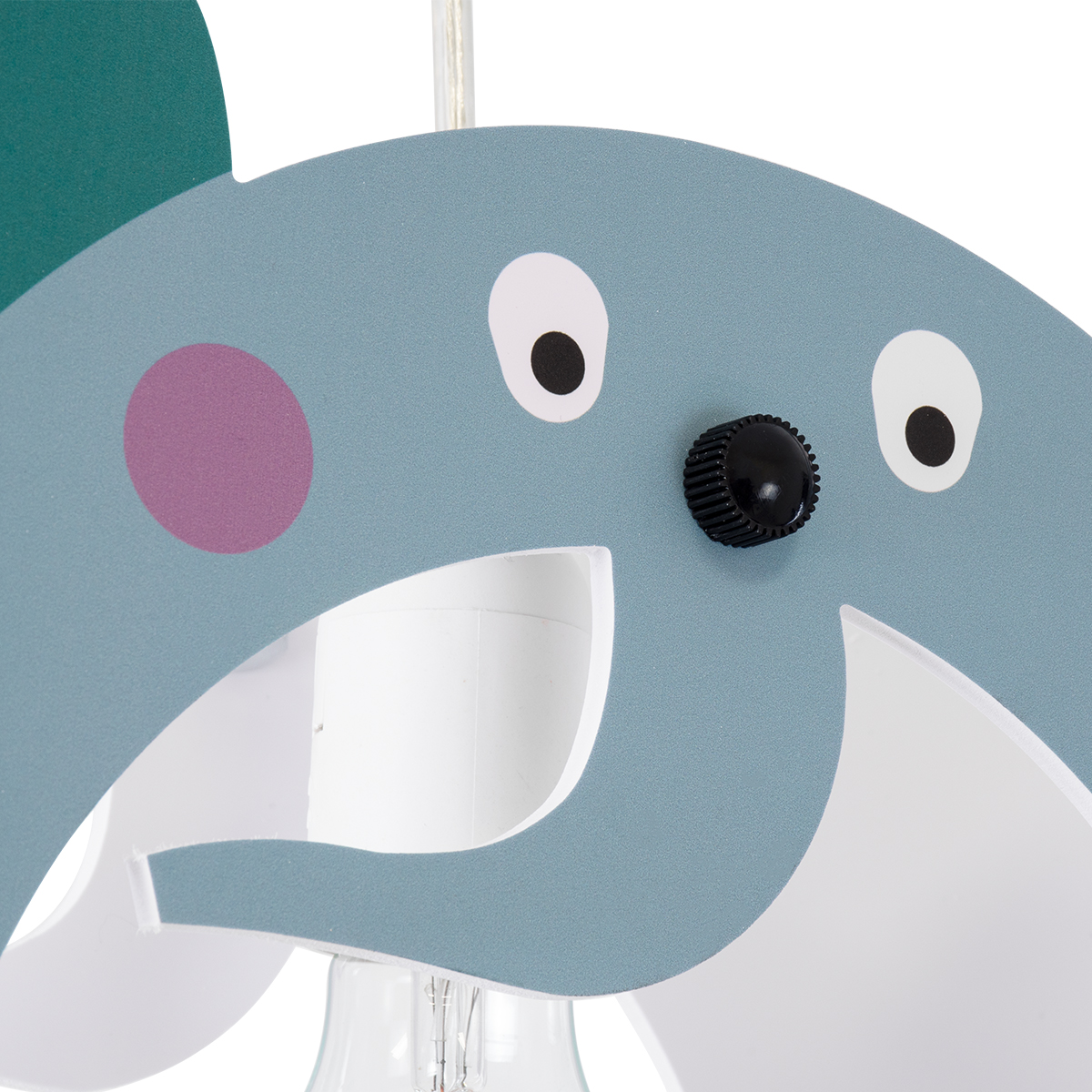 GLOBOSTAR® ELEPHANT 61578 Παιδικό Κρεμαστό Φωτιστικό Οροφής με Ντουί 1 x E27 AC 220-240V IP20 - Πολύχρωμο - Μ37.7 x Π15.5 x Υ31.5cm 10 GLOBOSTAR® ELEPHANT 61578 Παιδικό Κρεμαστό Φωτιστικό Οροφής με Ντουί 1 x E27 AC 220-240V IP20 - Πολύχρωμο - Μ37.7 x Π15.5 x Υ31.5cm - Image 8