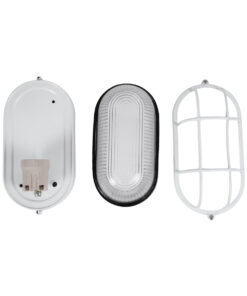 GLOBOSTAR® BOATLIGHT 61582 Vintage Φωτιστικό Καραβοχελώνα Τοίχου - Απλίκα με Ντουί 1 x E27 AC 220-240V Αδιάβροχο IP65 - Λευκό Ματ - Μ21 x Π10.4 x Υ9cm 18 61582 8