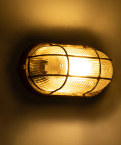 GLOBOSTAR® BOATLIGHT 61584 Vintage Φωτιστικό Καραβοχελώνα Τοίχου - Απλίκα με Ντουί 1 x E27 AC 220-240V Αδιάβροχο IP65 - Μπρονζέ Εφέ Σκουριάς Ματ - Μ21 x Π10.4 x Υ9cm 19 61584 9