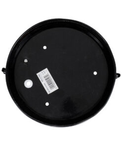 GLOBOSTAR® BOATLIGHT 61586 Vintage Φωτιστικό Καραβοχελώνα Τοίχου & Οροφής με Ντουί 1 x E27 AC 220-240V Αδιάβροχο IP65 - Μαύρο Ματ - Μ17.5 x Π17.5 x Υ9cm 15 61586 5