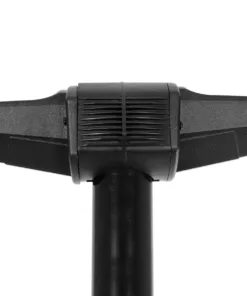 GLOBOSTAR® AGROS 61598 Φωτιστικό Κολωνάκι Κήπου με Ντουί 2 x E27 AC 220-240V Αδιάβροχο IP65 - Λευκό & Μάυρο - Μ75 x Π30 x Υ240cm 13 61598 5