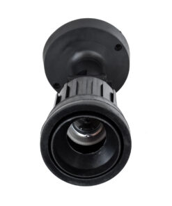 GloboStar® GRASEDO 61615 Βάση Κήπου με Ντουί E27 για Λάμπα Σποτ PAR38 - Αδιάβροχη IP67 - Υψηλής Αντοχής ABS - VDE Certified - Φ9.5 x Υ22cm - Μαύρο - 5 Years Warranty 16 61615 6