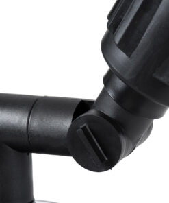 GloboStar® GRASEDO 61616 Βάση Κήπου με 2 Ντουί E27 για Λάμπες Σποτ PAR38 - Αδιάβροχη IP67 - Υψηλής Αντοχής ABS - VDE Certified - Μ40 x Π9.5 x Υ22cm - Μαύρο - 5 Years Warranty 16 61616 5