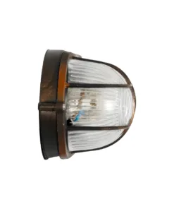 GLOBOSTAR® BOATLIGHT 61622 Vintage Φωτιστικό Καραβοχελώνα Τοίχου - Απλίκα με Ντουί 1 x E27 AC 220-240V Αδιάβροχο IP65 - Χάλκινο Παλαιωμένο Εφέ Σκουριάς Ματ - Μ21 x Π10.4 x Υ9cm 13 61622 4