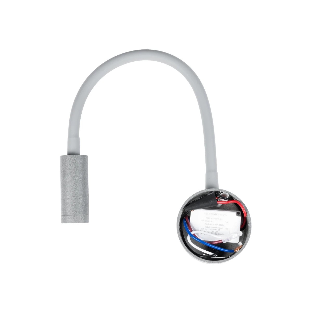 GloboStar® GOOSE 61689 Φωτιστικό Τοίχου - Απλίκα LED 3W 300lm 36° AC 220-240V IP20 - Reading Light - Θερμό Λευκό 2700K Γκρι Αλουμίνιο - Μ6.5 x Π22.5 x Υ23cm - 5 Xρόνια Εγγύηση 7 GloboStar® GOOSE 61689 Φωτιστικό Τοίχου - Απλίκα LED 3W 300lm 36° AC 220-240V IP20 - Reading Light - Θερμό Λευκό 2700K Γκρι Αλουμίνιο - Μ6.5 x Π22.5 x Υ23cm - 5 Xρόνια Εγγύηση - Image 6