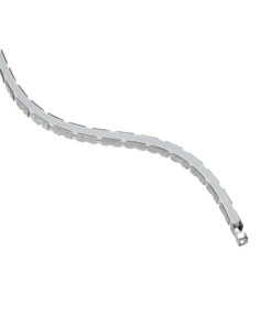 GloboStar® GLOBOSTAR® NEONPRO 61698 Εύκαμπτη Βάση Στήριξης Ειδική για την σειρά Neon Flex Neonpro - Νίκελ Χρώμιο - Μ1000 x Π0.7 x Υ1.2cm - Ρολό 10 Μέτρων