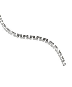 GLOBOSTAR® NEONPRO 61698 Εύκαμπτη Βάση Στήριξης Ειδική για την σειρά Neon Flex Neonpro - Νίκελ Χρώμιο - Μ1000 x Π0.7 x Υ1.2cm - Ρολό 10 Μέτρων 12 61698 3