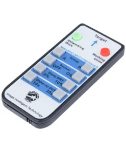 GLOBOSTAR® SMARTGROUP-REM 61703 Ασύρματο Χειριστήριο IR για όλα τα Φωτιστικά Τεχνολογίας Smart Group Linkable Control System 2.4Ghz DC 3V CR 2032 IP20 Γκρι με Μαύρο Πλαστικό ABS - Μ9 x Π4 x Υ1.5cm - 5 Χρόνια Εγγύηση 8 61703 4