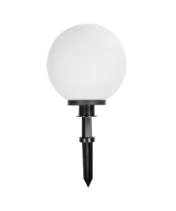 Alternative view of GLOBOSTAR® AGROS 61708 Φωτιστικό Κήπου / Καρφωτό με Ντουί 1 x E27 AC 220-240V Αδιάβροχο IP65 - Λευκό & Μάυρο - Μ30 x Π30 x Υ64cm