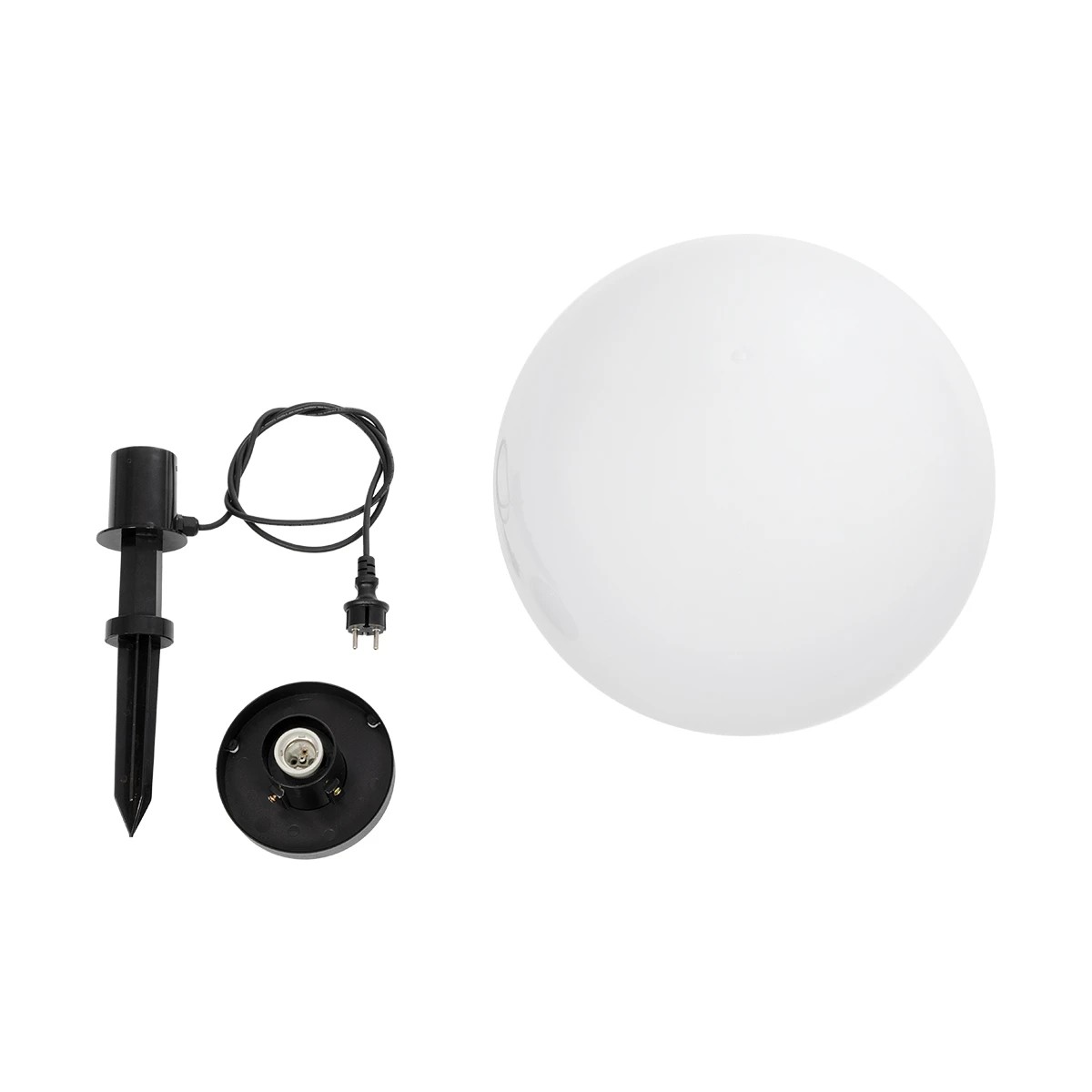 GLOBOSTAR® AGROS 61709 Φωτιστικό Κήπου / Καρφωτό με Ντουί 1 x E27 AC 220-240V Αδιάβροχο IP65 - Λευκό & Μάυρο - Μ40 x Π40 x Υ74cm 7 GLOBOSTAR® AGROS 61709 Φωτιστικό Κήπου / Καρφωτό με Ντουί 1 x E27 AC 220-240V Αδιάβροχο IP65 - Λευκό & Μάυρο - Μ40 x Π40 x Υ74cm - Image 6