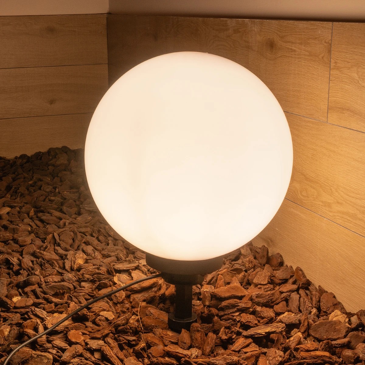 GLOBOSTAR® AGROS 61709 Φωτιστικό Κήπου / Καρφωτό με Ντουί 1 x E27 AC 220-240V Αδιάβροχο IP65 - Λευκό & Μάυρο - Μ40 x Π40 x Υ74cm 8 GLOBOSTAR® AGROS 61709 Φωτιστικό Κήπου / Καρφωτό με Ντουί 1 x E27 AC 220-240V Αδιάβροχο IP65 - Λευκό & Μάυρο - Μ40 x Π40 x Υ74cm - Image 7