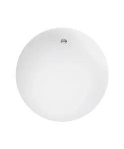 GLOBOSTAR® AGROS 61710 Φωτιστικό Κήπου με Ντουί 1 x E27 AC 220-240V Αδιάβροχο IP65 - Λευκό & Μάυρο - Μ30 x Π30 x Υ32cm 9 61710 3