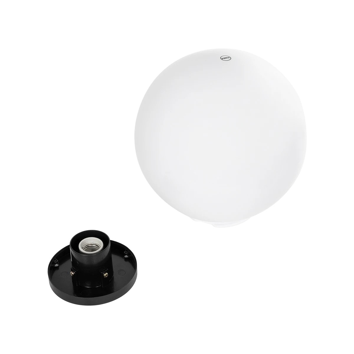 GLOBOSTAR® AGROS 61710 Φωτιστικό Κήπου με Ντουί 1 x E27 AC 220-240V Αδιάβροχο IP65 - Λευκό & Μάυρο - Μ30 x Π30 x Υ32cm 7 GLOBOSTAR® AGROS 61710 Φωτιστικό Κήπου με Ντουί 1 x E27 AC 220-240V Αδιάβροχο IP65 - Λευκό & Μάυρο - Μ30 x Π30 x Υ32cm - Image 6