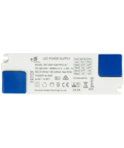 Alternative view of GLOBOSTAR® EROS-DRIVER 61712 Ανταλλακτικό Τροφοδοτικό/Μετασχηματιστής SELV 34-50W AC 220-240V σε Constant Current DC 27-40V/1100-1250mA±5% Max. 55VDC PF0.95 IP20 - Μ13.5 x Π4.5 x Υ2.5cm - 5 Χρόνια Εγγύηση