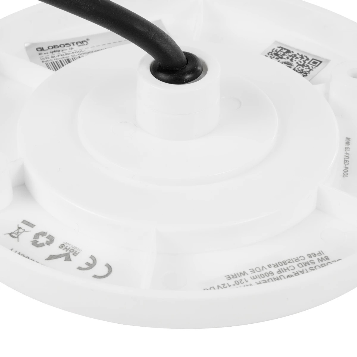 GLOBOSTAR® POOLARTY 61715 Υποβρύχιο Φωτιστικό για Σιντριβάνια/Πισίνες LED 8W 640lm 120° DC 12V Αδιάβροχο IP68 Φυσικό Λευκό 4500K Dimmable - Bridgelux SMD Chip - 1m VDE Rubber Καλώδιο - Φ13 x Υ2cm - 3 Χρόνια Εγγύηση 7 GLOBOSTAR® POOLARTY 61715 Υποβρύχιο Φωτιστικό για Σιντριβάνια/Πισίνες LED 8W 640lm 120° DC 12V Αδιάβροχο IP68 Φυσικό Λευκό 4500K Dimmable - Bridgelux SMD Chip - 1m VDE Rubber Καλώδιο - Φ13 x Υ2cm - 3 Χρόνια Εγγύηση - Image 6