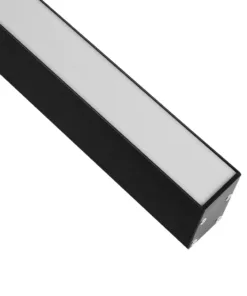 GLOBOSTAR® ALP-LINEAR LUMILINE 61764-3M Επιφανειακό / Κρεμαστό / Επιτοίχιο Προφίλ Αλουμινίου με Λευκό Γαλακτερό Πατητό Κάλυμμα για Ταινίες LED IP20 - Μαύρο Ματ - Μ300 x Π3.5 x Υ7cm 14 61764 3