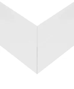 GLOBOSTAR® ALP-CORNER-SIDE90 LUMILINE 61766 Επιφανειακό / Κρεμαστό Προφίλ Αλουμινίου Γωνία με Λευκό Γαλακτερό Πατητό Κάλυμμα για Ταινίες LED IP20 - Λευκό Ματ - Μ30 x Π3.5 x Υ7cm 14 61766 5