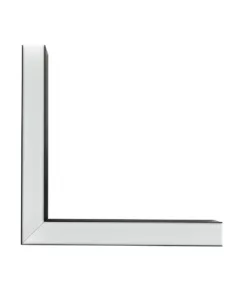 GLOBOSTAR® ALP-CORNER-SIDE90 LUMILINE 61767 Επιφανειακό / Κρεμαστό Προφίλ Αλουμινίου Γωνία με Λευκό Γαλακτερό Πατητό Κάλυμμα για Ταινίες LED IP20 - Μαύρο Ματ - Μ30 x Π3.5 x Υ7cm 16 61767 7