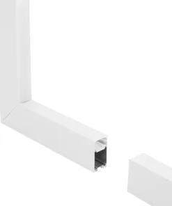 Alternative view of GLOBOSTAR® ALP-CORNER-IN90 LUMILINE 61769 Επιφανειακό / Κρεμαστό Προφίλ Αλουμινίου Γωνία με Λευκό Γαλακτερό Πατητό Κάλυμμα για Ταινίες LED IP20 - Λευκό Ματ - Μ30 x Π3.5 x Υ7cm