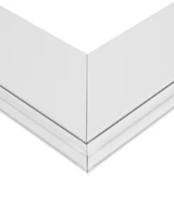 GLOBOSTAR® ALP-CORNER-IN90 LUMILINE 61769 Επιφανειακό / Κρεμαστό Προφίλ Αλουμινίου Γωνία με Λευκό Γαλακτερό Πατητό Κάλυμμα για Ταινίες LED IP20 - Λευκό Ματ - Μ30 x Π3.5 x Υ7cm 13 61769 5