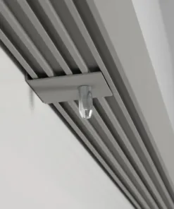 GLOBOSTAR® ALP-LINEAR BRIGHTRAIL 61776-3M Επιφανειακό / Κρεμαστό / Επιτοίχιο Προφίλ Αλουμινίου με Λευκό Γαλακτερό Πατητό Κάλυμμα για Ταινίες LED IP20 - Γκρι Ανθρακί Ματ - Μ300 x Π5 x Υ7.5cm 16 61776 6