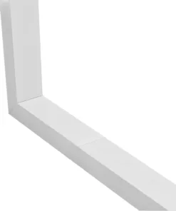 GLOBOSTAR® ALP-CORNER-SIDE90 BRIGHTRAIL 61777 Επιφανειακό / Κρεμαστό Προφίλ Αλουμινίου Γωνία με Λευκό Γαλακτερό Πατητό Κάλυμμα για Ταινίες LED IP20 - Λευκό Ματ - Μ30 x Π5 x Υ7.5cm 13 61777 4