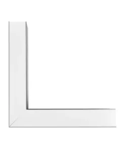 GLOBOSTAR® ALP-CORNER-SIDE90 BRIGHTRAIL 61778 Επιφανειακό / Κρεμαστό Προφίλ Αλουμινίου Γωνία με Λευκό Γαλακτερό Πατητό Κάλυμμα για Ταινίες LED IP20 - Μαύρο Ματ - Μ30 x Π5 x Υ7.5cm 16 61778 7