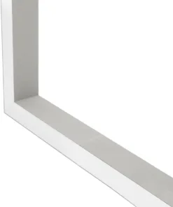 GLOBOSTAR® ALP-CORNER-SIDE90 BRIGHTRAIL 61779 Επιφανειακό / Κρεμαστό Προφίλ Αλουμινίου Γωνία με Λευκό Γαλακτερό Πατητό Κάλυμμα για Ταινίες LED IP20 - Γκρι Ανθρακί Ματ - Μ30 x Π5 x Υ7.5cm 13 61779 4