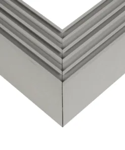 GLOBOSTAR® ALP-CORNER-SIDE90 BRIGHTRAIL 61779 Επιφανειακό / Κρεμαστό Προφίλ Αλουμινίου Γωνία με Λευκό Γαλακτερό Πατητό Κάλυμμα για Ταινίες LED IP20 - Γκρι Ανθρακί Ματ - Μ30 x Π5 x Υ7.5cm 15 61779 6