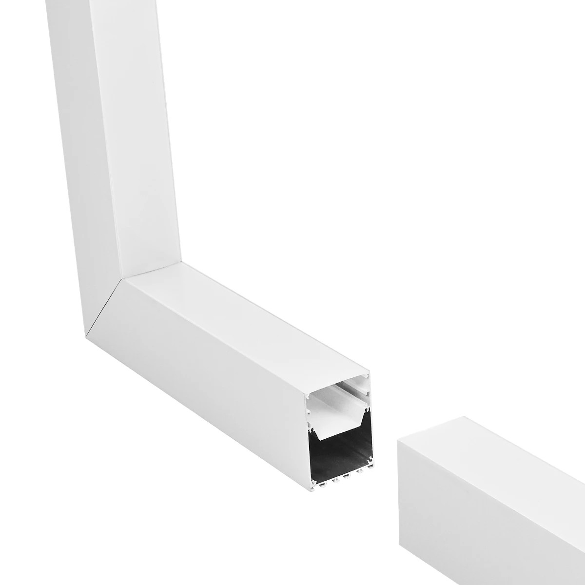 GLOBOSTAR® ALP-CORNER-IN90 BRIGHTRAIL 61780 Επιφανειακό / Κρεμαστό Προφίλ Αλουμινίου Γωνία με Λευκό Γαλακτερό Πατητό Κάλυμμα για Ταινίες LED IP20 - Λευκό Ματ - Μ30 x Π5 x Υ7.5cm 3 GLOBOSTAR® ALP-CORNER-IN90 BRIGHTRAIL 61780 Επιφανειακό / Κρεμαστό Προφίλ Αλουμινίου Γωνία με Λευκό Γαλακτερό Πατητό Κάλυμμα για Ταινίες LED IP20 - Λευκό Ματ - Μ30 x Π5 x Υ7.5cm - Image 2