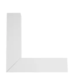 GLOBOSTAR® ALP-CORNER-IN90 BRIGHTRAIL 61780 Επιφανειακό / Κρεμαστό Προφίλ Αλουμινίου Γωνία με Λευκό Γαλακτερό Πατητό Κάλυμμα για Ταινίες LED IP20 - Λευκό Ματ - Μ30 x Π5 x Υ7.5cm 14 61780 6