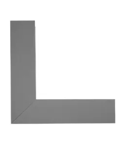 GLOBOSTAR® ALP-CORNER-IN90 BRIGHTRAIL 61782 Επιφανειακό / Κρεμαστό Προφίλ Αλουμινίου Γωνία με Λευκό Γαλακτερό Πατητό Κάλυμμα για Ταινίες LED IP20 - Γκρι Ανθρακί Ματ - Μ30 x Π5 x Υ7.5cm 14 61782 6