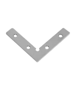 Alternative view of GLOBOSTAR® BRIGHTRAIL 61784 Σύνδεσμος Γ Επέκτασης Προφίλ Αλουμινίου - Ασημί - Μ4.8 x Π1 x Υ4.8cm