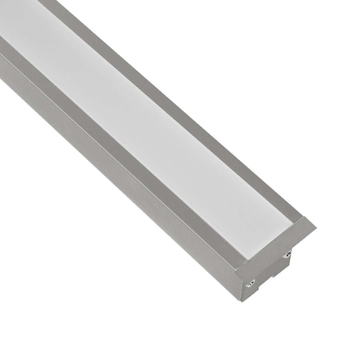 GLOBOSTAR® ALP-LINEAR RECESSA 61787-3M Χωνευτό Προφίλ Αλουμινίου με Λευκό Γαλακτερό Πατητό Κάλυμμα για Ταινίες LED IP20 - Γκρι Ανθρακί Ματ - Μ300 x Π3.5 x Υ4cm 4 GLOBOSTAR® ALP-LINEAR RECESSA 61787-3M Χωνευτό Προφίλ Αλουμινίου με Λευκό Γαλακτερό Πατητό Κάλυμμα για Ταινίες LED IP20 - Γκρι Ανθρακί Ματ - Μ300 x Π3.5 x Υ4cm - Image 3