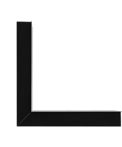 GLOBOSTAR® ALP-CORNER-IN90 RECESSA 61792 Χωνευτό Προφίλ Αλουμινίου Γωνία με Λευκό Γαλακτερό Πατητό Κάλυμμα για Ταινίες LED IP20 - Μαύρο Ματ - Μ30 x Π3.5 x Υ4cm 14 61792 6