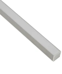 GLOBOSTAR® ALP-LINEAR GLOWTRACK 61798-3M Επιφανειακό Προφίλ Αλουμινίου με Λευκό Γαλακτερό Πατητό Κάλυμμα για Ταινίες LED IP20 - Γκρι Ανθρακί Ματ - Μ300 x Π2 x Υ2cm - Πακέτο 5 Τεμαχίων 9 61798 3