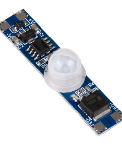 GloboStar® GLOBOSTAR® SENSORA 70697 Ανιχνευτής PIR / Αισθητήρας Κίνησης Ειδικός για Προφίλ Αλουμινίου 180° DC 5-24V 6A 144W Max IP20 - Μ4.9 x Π1 x Υ1.2cm - 2 Χρόνια Εγγύηση