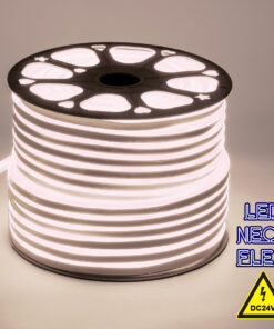 GloboStar® GLOBOSTAR® NEOVALE 70561 Ταινία Neon Flex LED 12W/m 960lm/m 120° DC 24V Αδιάβροχο IP65 120 x SMD2835 Chip/m Φυσικό Λευκό 4500K Dimmable - Μ100 x Π0.8 x Υ1.6cm - 3 Χρόνια Εγγύηση