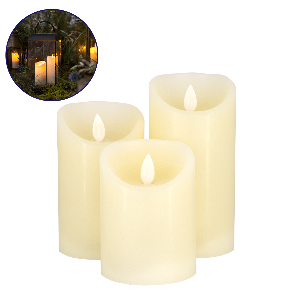 GLOBOSTAR® EVERFLAME 79555 Διακοσμητικό Κερί Παραφίνης με IR Ασύρματο Χειριστήριο LED 0.5W 30lm 120° DC 3.2V με 2xAA Μπαταρίες IP20 Θερμό Λευκό 2700K Dimmable - Μ7.5 x Π7.5 x Υ15cm - Πακέτο 3 Τεμαχίων - 1 Χρόνο Εγγύηση 2 GloboStar® GLOBOSTAR® EVERFLAME 79555 Διακοσμητικό Κερί Παραφίνης με IR Ασύρματο Χειριστήριο LED 0.5W 30lm 120° DC 3.2V με 2xAA Μπαταρίες IP20 Θερμό Λευκό 2700K Dimmable - Μ7.5 x Π7.5 x Υ15cm - Πακέτο 3 Τεμαχίων - 1 Χρόνο Εγγύηση