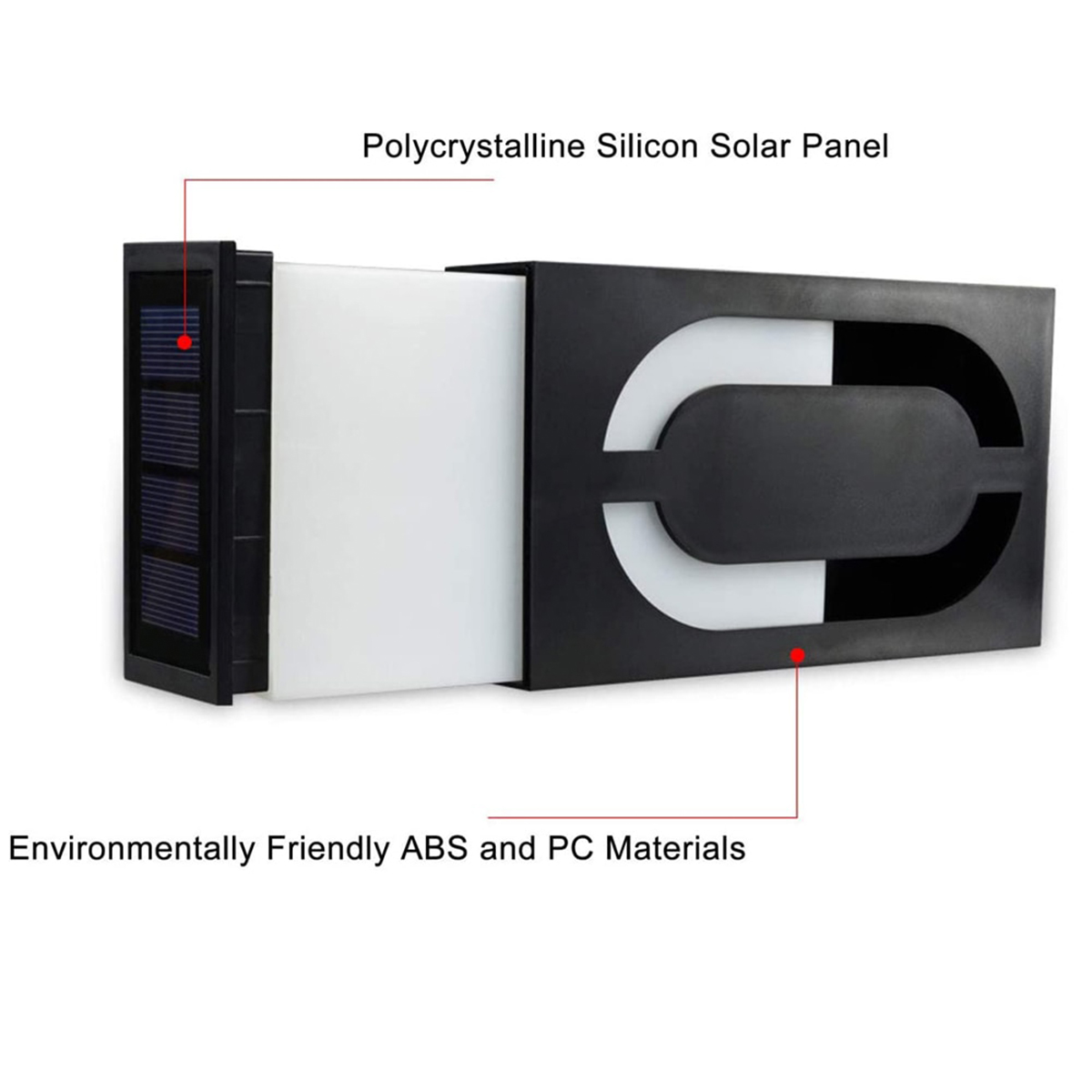 GloboStar® 71516 Αυτόνομο Ηλιακό Φωτιστικό LED SMD 1W 100lm με Ενσωματωμένη Μπαταρία 1000mAh - Φωτοβολταϊκό Πάνελ με Αισθητήρα Ημέρας-Νύχτας για Αρίθμηση Δρόμου με Αριθμό 6 Αδιάβροχο IP55 Ψυχρό Λευκό 6000K 8 GloboStar® 71516 Αυτόνομο Ηλιακό Φωτιστικό LED SMD 1W 100lm με Ενσωματωμένη Μπαταρία 1000mAh - Φωτοβολταϊκό Πάνελ με Αισθητήρα Ημέρας-Νύχτας για Αρίθμηση Δρόμου με Αριθμό 6 Αδιάβροχο IP55 Ψυχρό Λευκό 6000K - Image 7