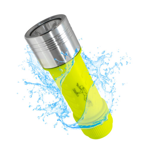 GloboStar® GloboStar® 79031 EXTREME Αδιάβροχος Φορητός Επαναφορτιζόμενος Φακός LED CREE XHP50 20W 2000lm & 1 x Μπαταρία 26650 2500mAh Li-ion IP68 Ψυχρό Λευκό 6000K