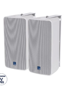 GloboStar® GloboStar® FDB ES106WT 98003 Facilities Speaker - Παθητικό Ηχείο Εγκαταστάσεων Επιτοίχιο με Μετασχηματιστή 100V & 16Ω - 80W RMS (320W Peak) - 1 x 6" Inches LF & 1 x 1" Inches HF - Αδιάβροχο IP65 - Λευκό - Μ18.2 x Π22.4 x Υ36.2cm - Ζεύγος